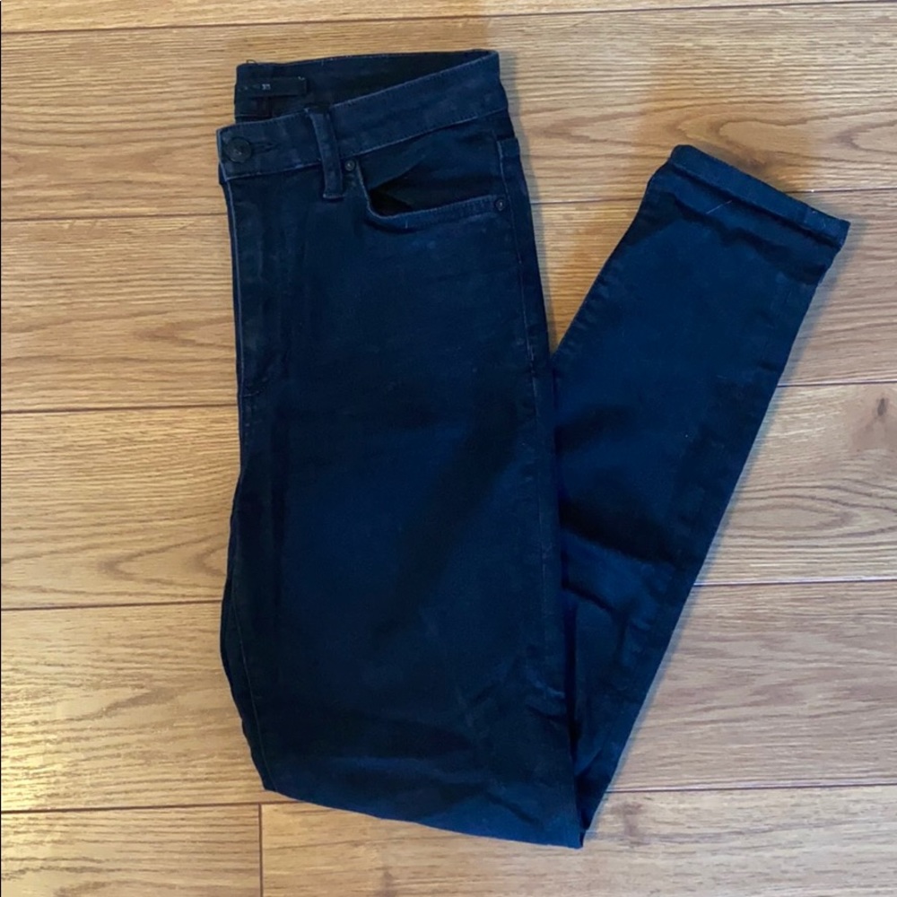 Joe’s Black Denim High Rise Skinny Jeans